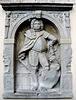 Statue on the outside of the church of Wolfegg