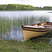 A boat on Dromore Lough