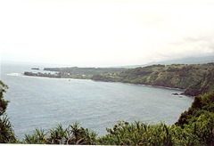 Black Sand Beach On the Road to Hana