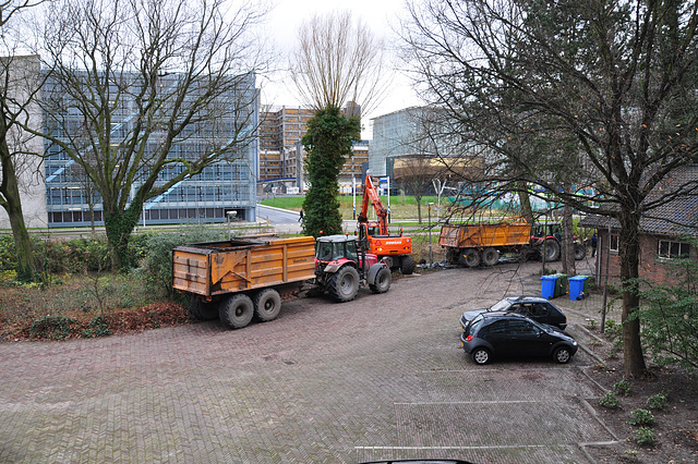 Dredging the waterway in front of my office