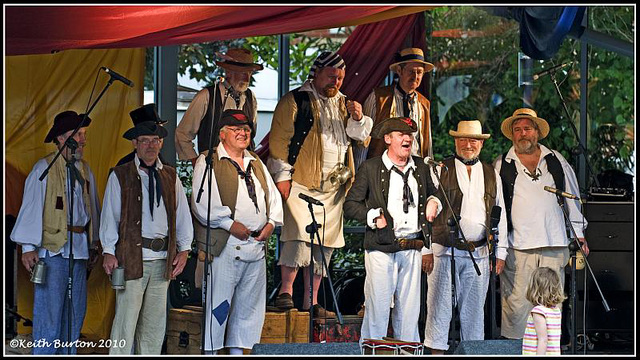 Exmouth Festival 2010 - The Shantymen