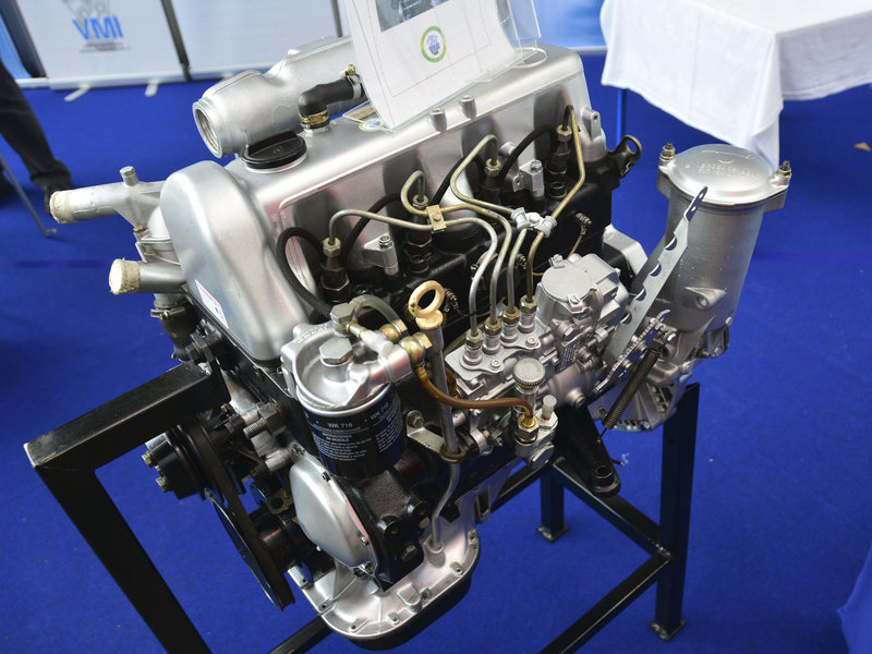 Techno Classica 2013 – Mercedes-Benz OM 616.918 engine