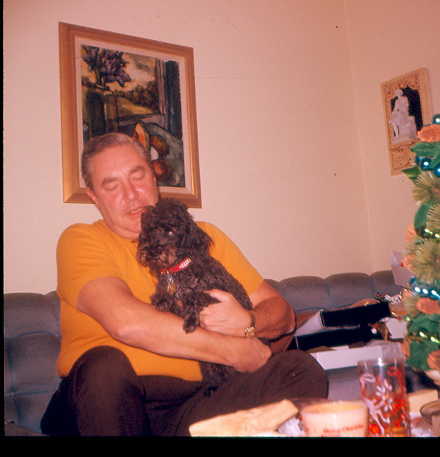 Carl and Angie, Christmas 1968