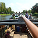 Cruising the canal from Delft to The Hague