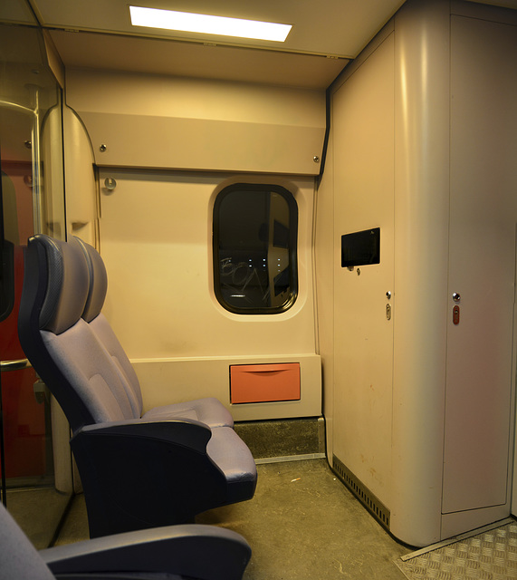 Interior of a Dutch train