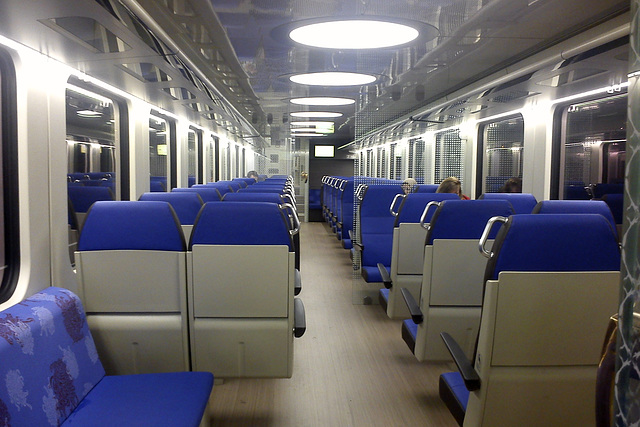 Interior of a Dutch train