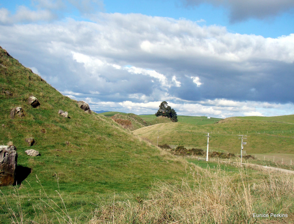 Hills, valleys and sky