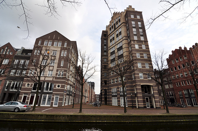 New buildings in the Rivierenbuurt (River Neighbourhood) in The Hague