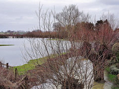 flooding, king's sutton, northants