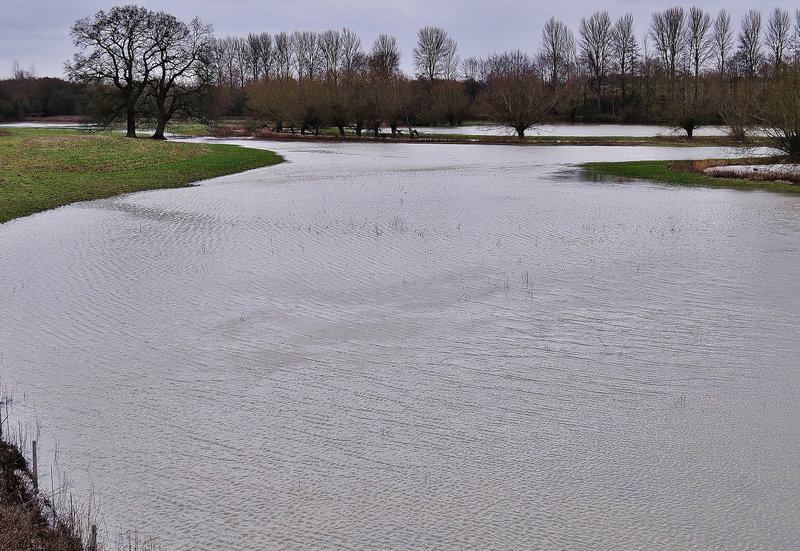 flooding, king's sutton, northants