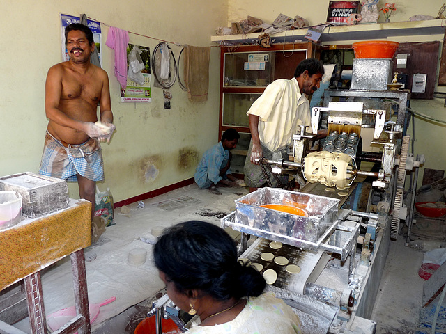 Chapatti-making Team