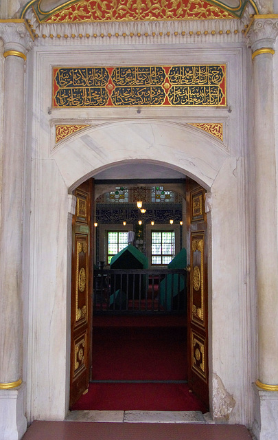 Entrance to the Mausoleum of Sultan Mehmed III