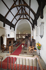 Chancel, St Peter's Church, Great Livermere, Suffolk.