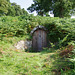 door in the hillside