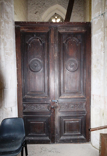 Tower Doors, St Peter's Church, Great Livermere, Suffolk.