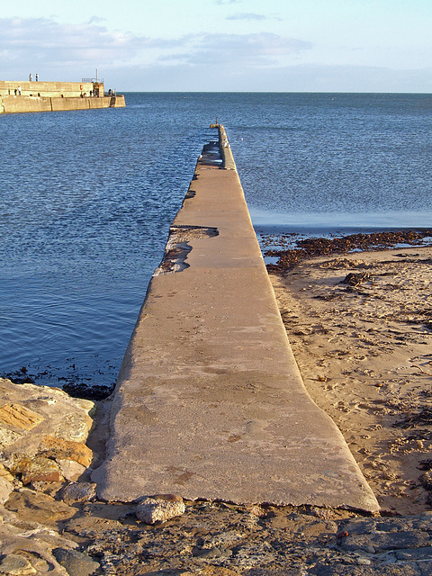 St Andrews Harbour wall