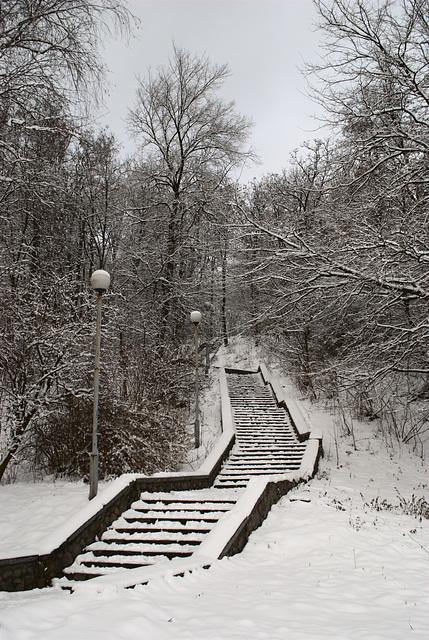 Alles ist verschneit