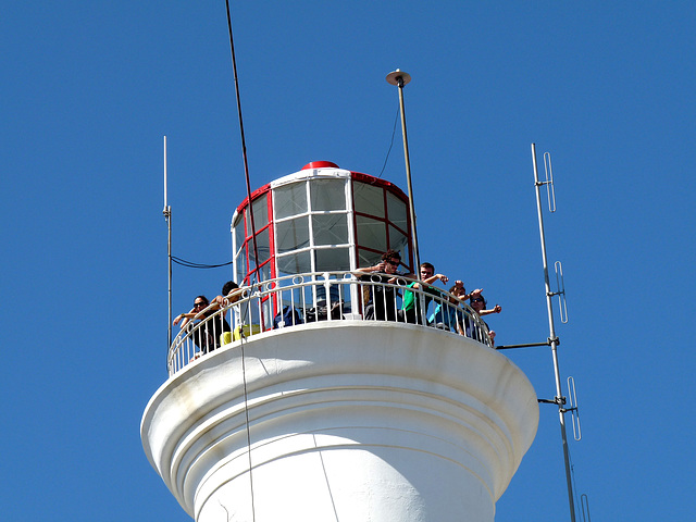 Enjoying the View from the Lighthouse