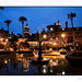 Flagler College Fountain at Night