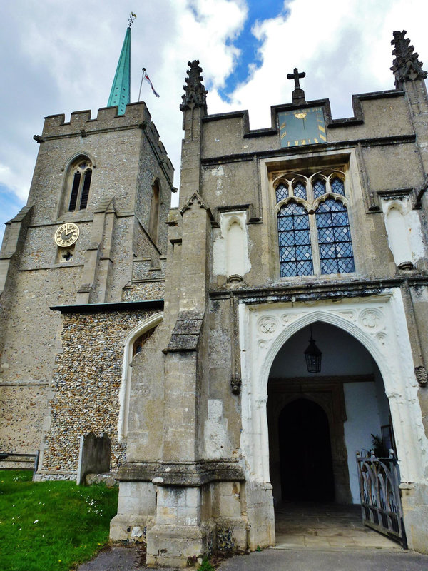 braughing church, herts.