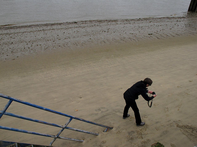 Photog on Foreshore