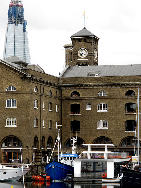 St Katharine Docks & the Shard