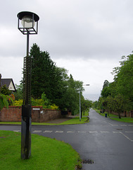 CRM-style streetlamp, Upper Colquhoun Street