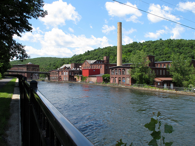 Looking Down the Canal