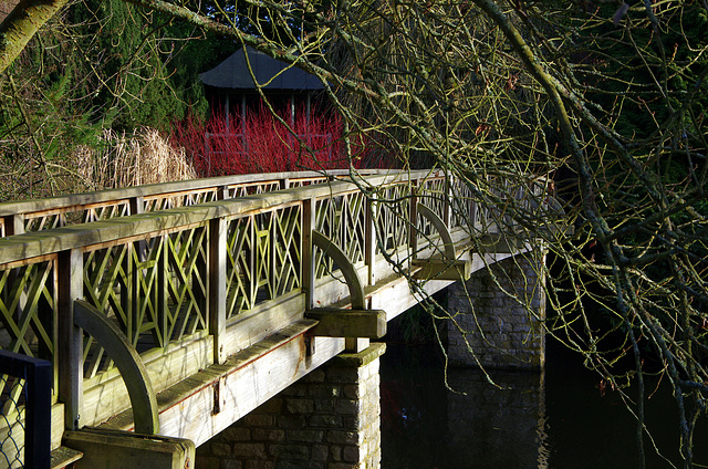 wooden bridge