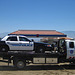 DHS Police Car On Tow Truck (4727)