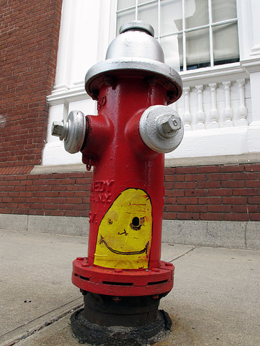 Smiley Fire Hydrant