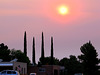 Smoke from the Whitewater-Baldy fire, in western New Mexico