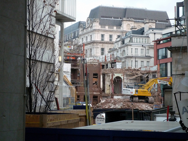 More demolition at Barts