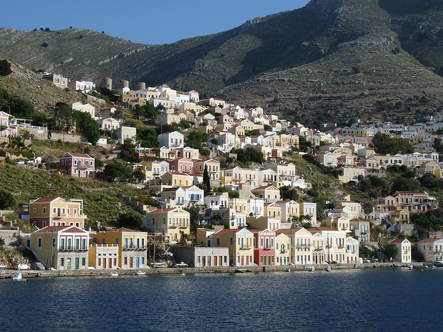 Arrival at Symi