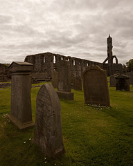 The ruins of St Andrews Cathedral