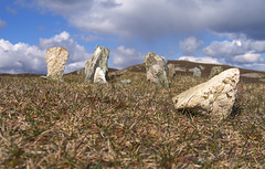 Callanish standing stones in miniature