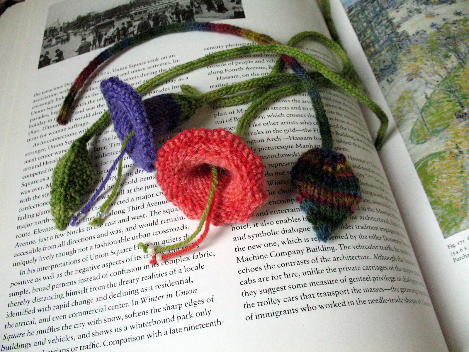 More Leaf and Flower Bookmarks