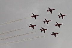 The Red Arrows - missing one