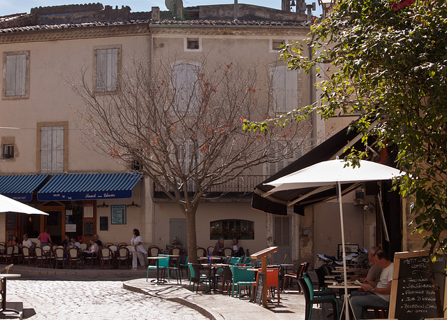 Cafes in Lourmarin