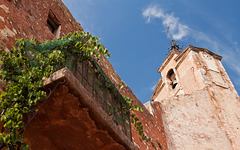 Roussillon clock tower