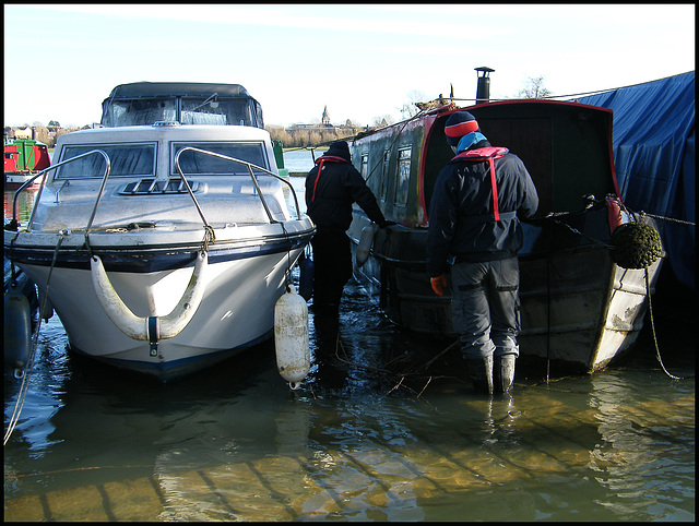 wet moorings