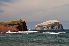The Bass Rock from Seacliff beach