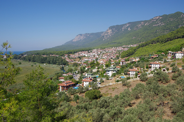 Akyaka and the Bay of Gökovo