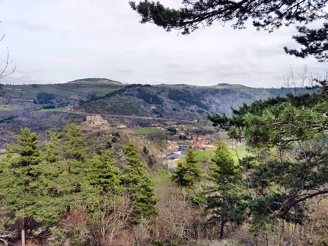 Goudet - The valley of the Loire