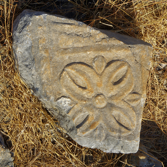 decorated architectural piece