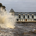 High tides and wind