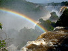 Rainbow at Iguazu Falls