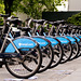 Barclays bikes at the ready
