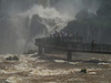 Iguazu Falls- Tourists in the Spray