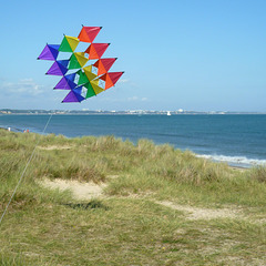 Aura kite with Mini-DV camera